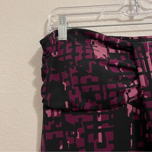 Apt 9 Stretch Square Pattern Strapless Flowy Top Size M - Picture 4 of 9